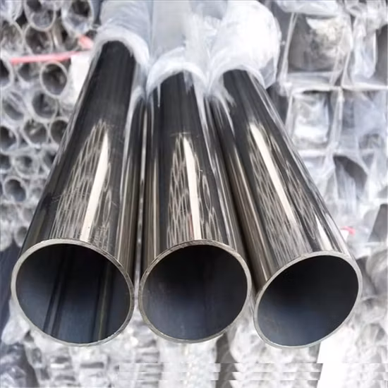 Ss Round Square Tube ASTM AISI 201 304 316 316L 430 Pickling Ba 2b Bright Polish Cold Hot Rolled Stainless Steel Seamless / Welded Pipe for Building Materials